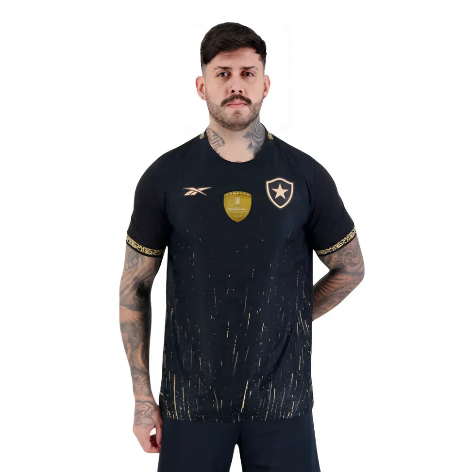 Camisola Botafogo Reebok 2024/25 Lançamento Com Patch da Libertadores