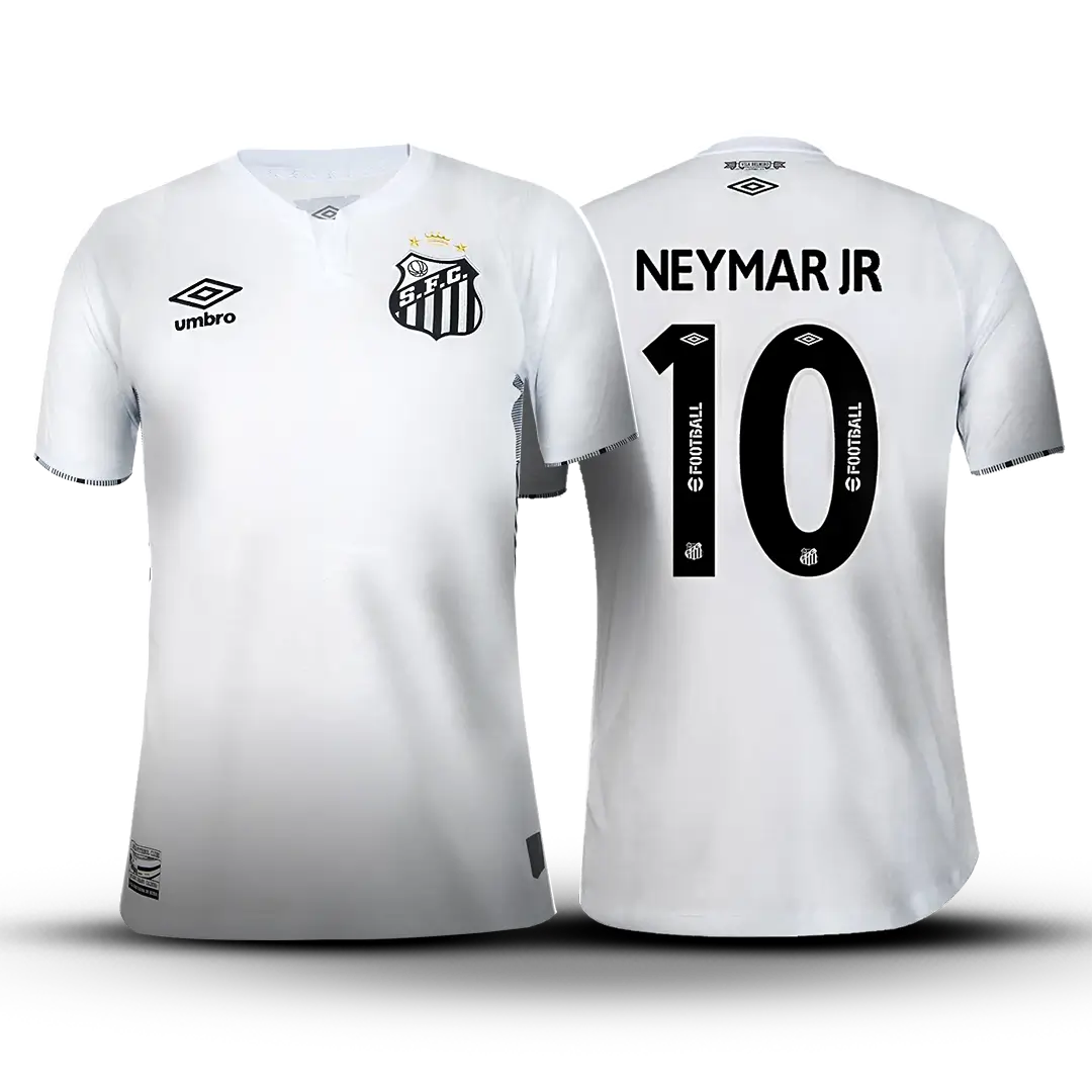 Camisola do Santos 2024/25 Home + #10 Neymar Jr