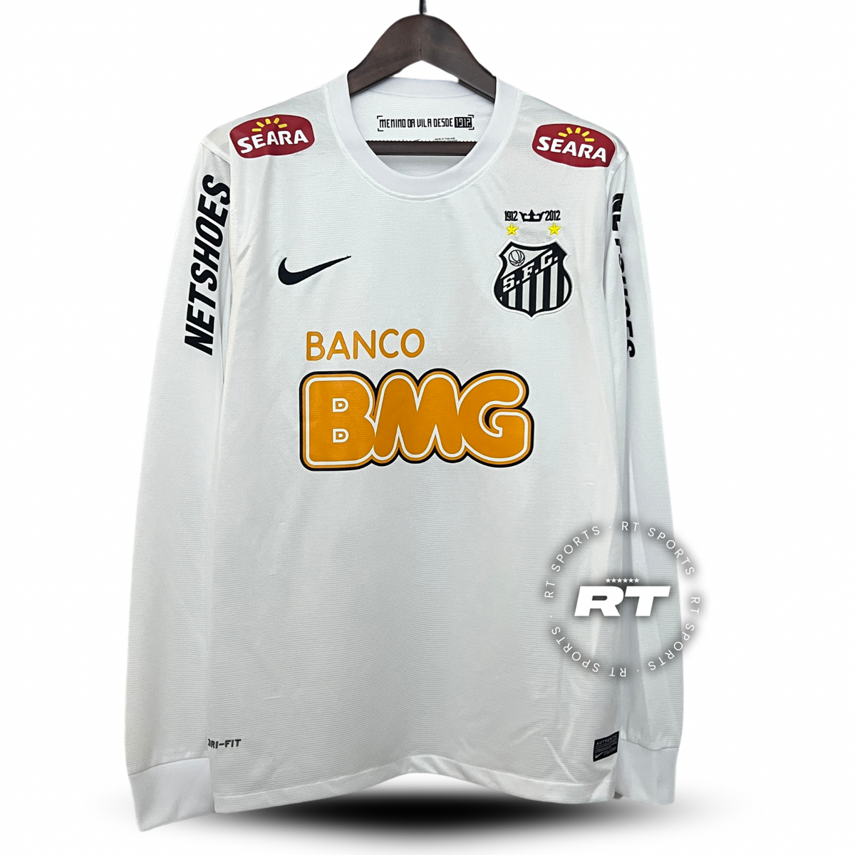 Camisola Santos 2011/12 Versão Retro Manga Longa