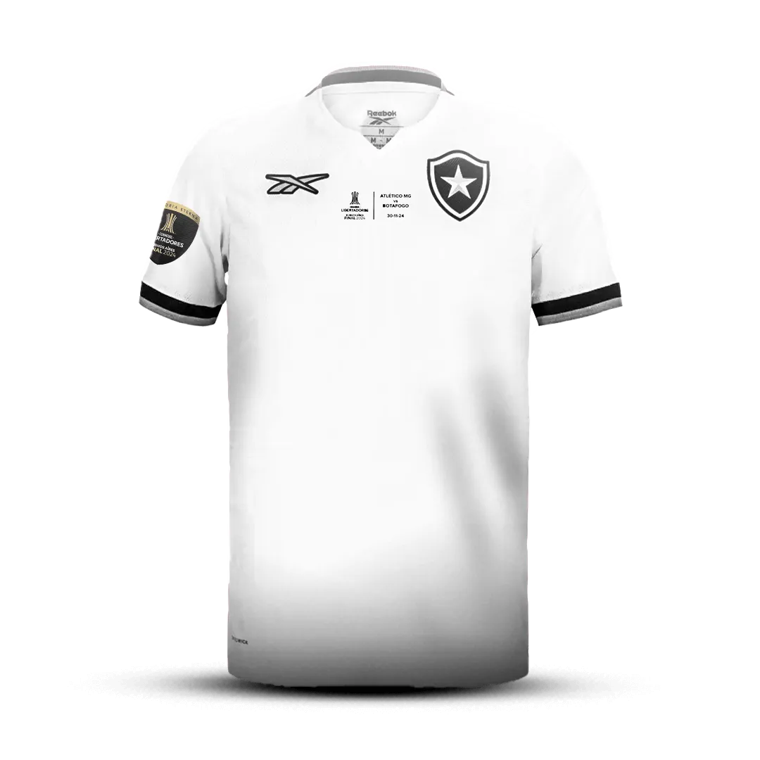 Camisola Botafogo Reebok 2024/25 Lançamento Com Patch Usado na Final da Libertadores
