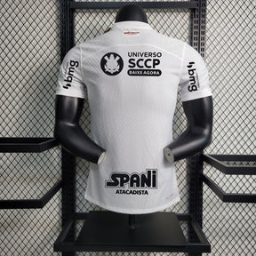 Camisola Corinthians Home 23/24 Nike Jogador Masculina + Patrocínio