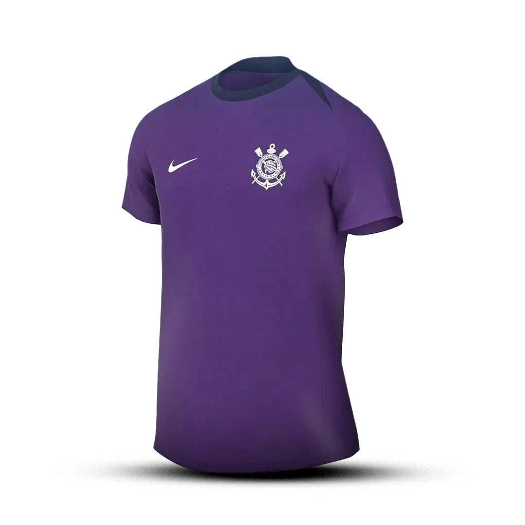 Camisola Corinthians 2025 Treino Adepto Masculina