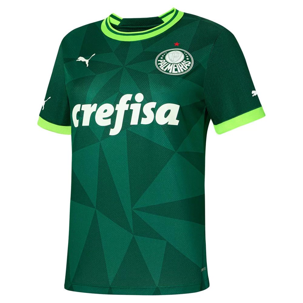 Camisola Palmeiras Home 23/24 - Puma Adepto Feminina