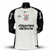 Camisola Corinthians 25/26 Nike Jogador Masculina Com Patrocínios