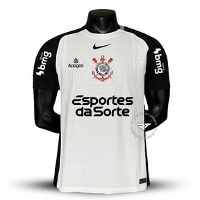 Camisola Corinthians 25/26 Nike Jogador Masculina Com Patrocínios