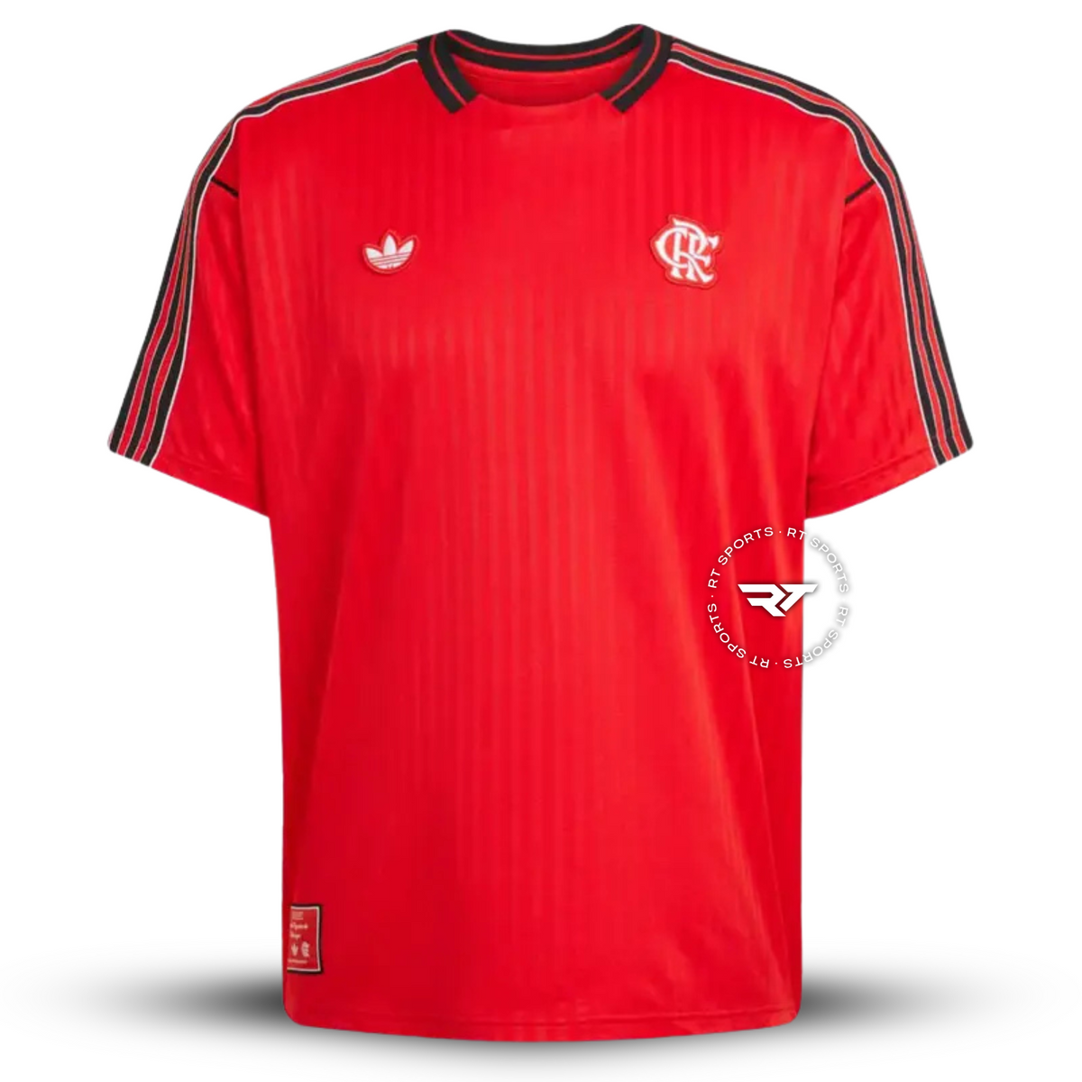 Camisola Flamengo Terrace Icons Vermelha Adidas 2025