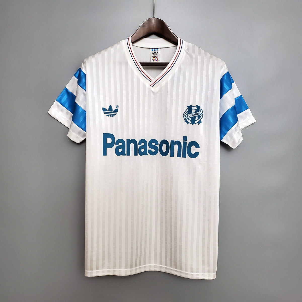 Camisola Olympique de Marseille Titular 90/91 - Versão Retro