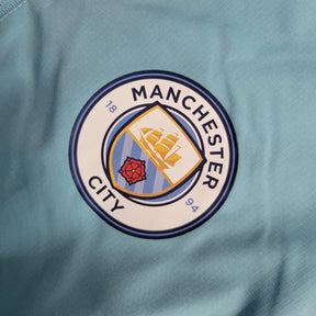 Casaco Corta Vento Manchester City 23/24 - Azul e Branca
