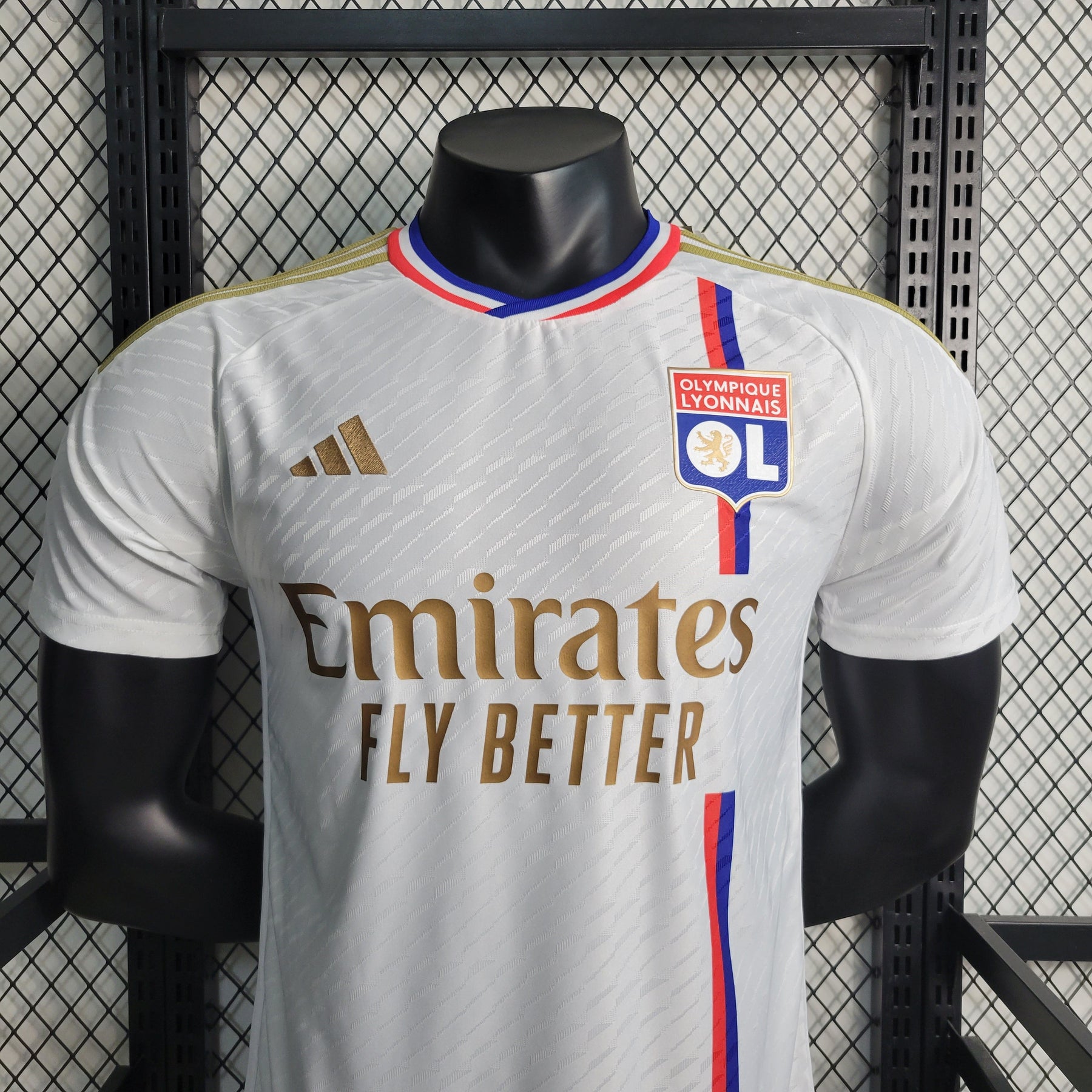 Camisola Lyon Home 23/24 - Adidas Jogador Masculina