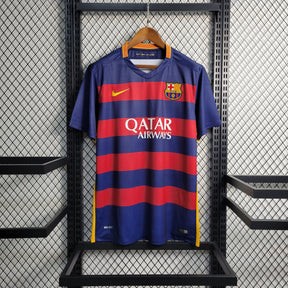 Camisola Barcelona Titular 15/16 - Versão Retro