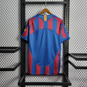 Camisola Barcelona Titular 2006 - Versão Retro