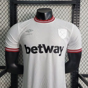 Camisola West Ham Away 23/24 - Umbro Jogador Masculino