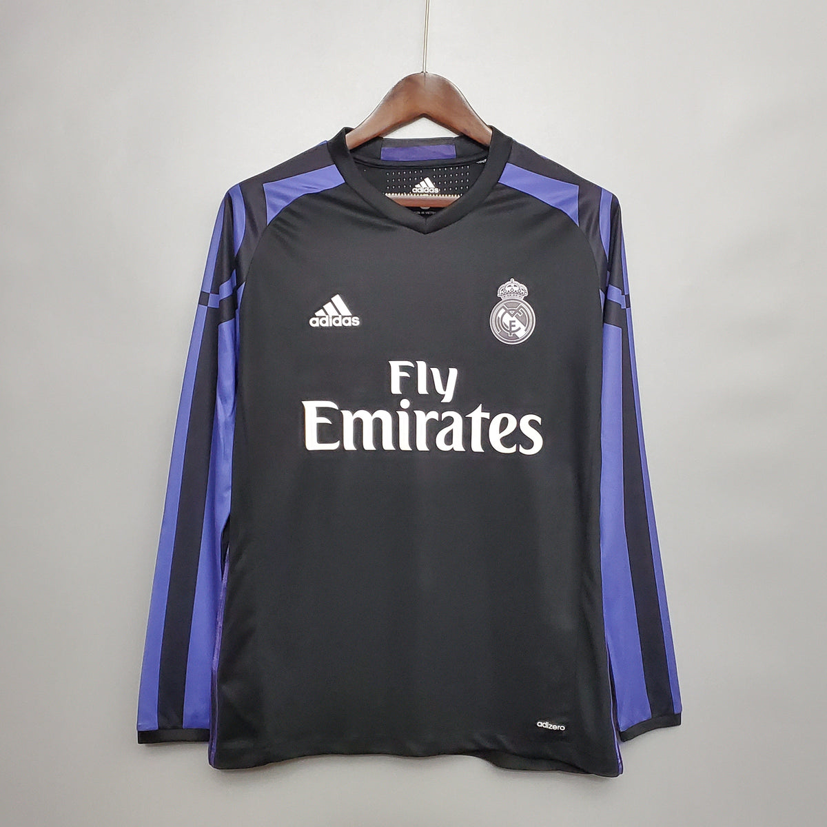 Camisola Real Madrid III 15/16 - Versão Retro Manga Comprida