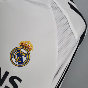 Camisola Real Madrid Titular 05/06 - Versão Retro Manga Comprida