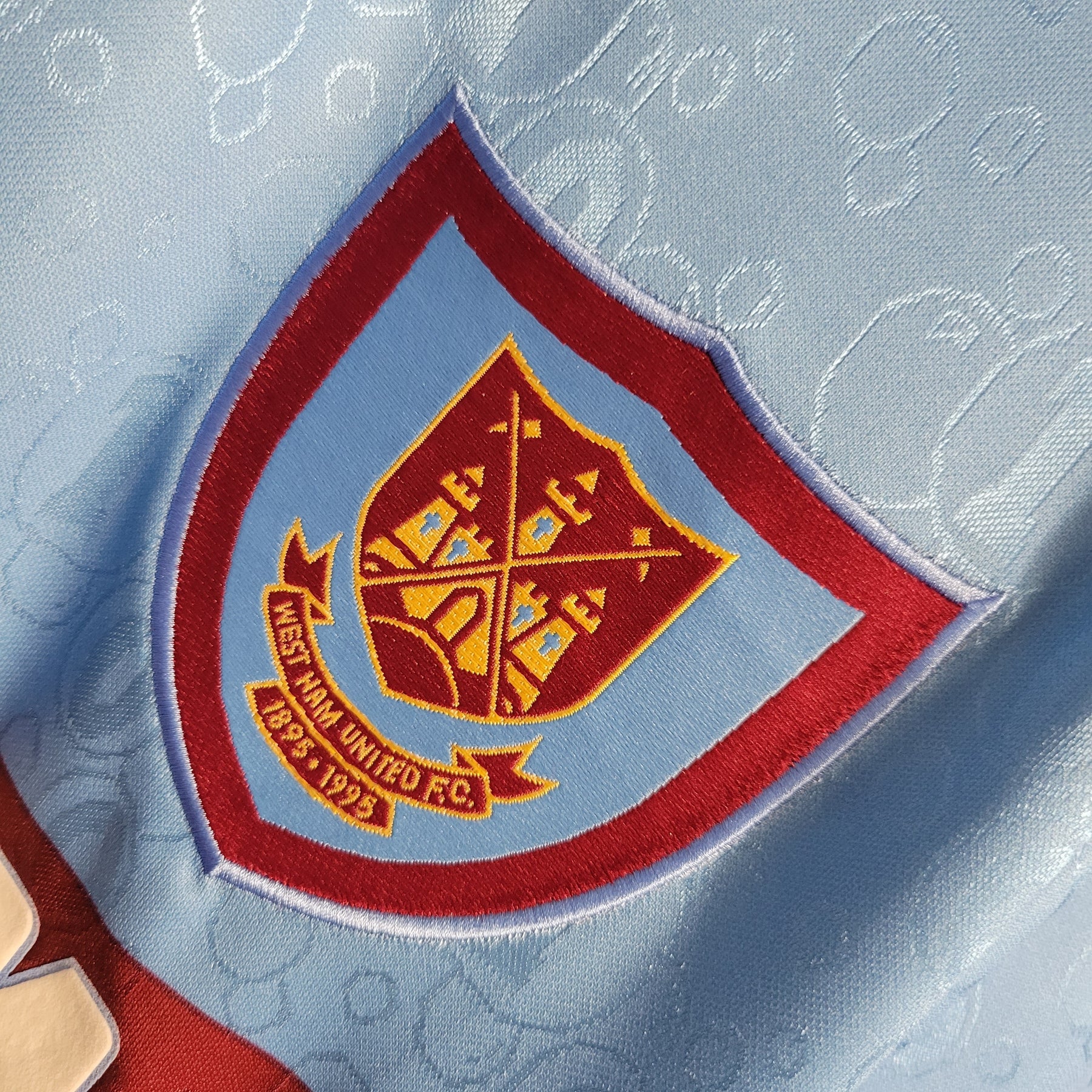 Camisola West Ham Reserva 95/97 - Versão Retro