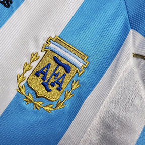 Camisola Argentina Titular 1998 - Versão Retro