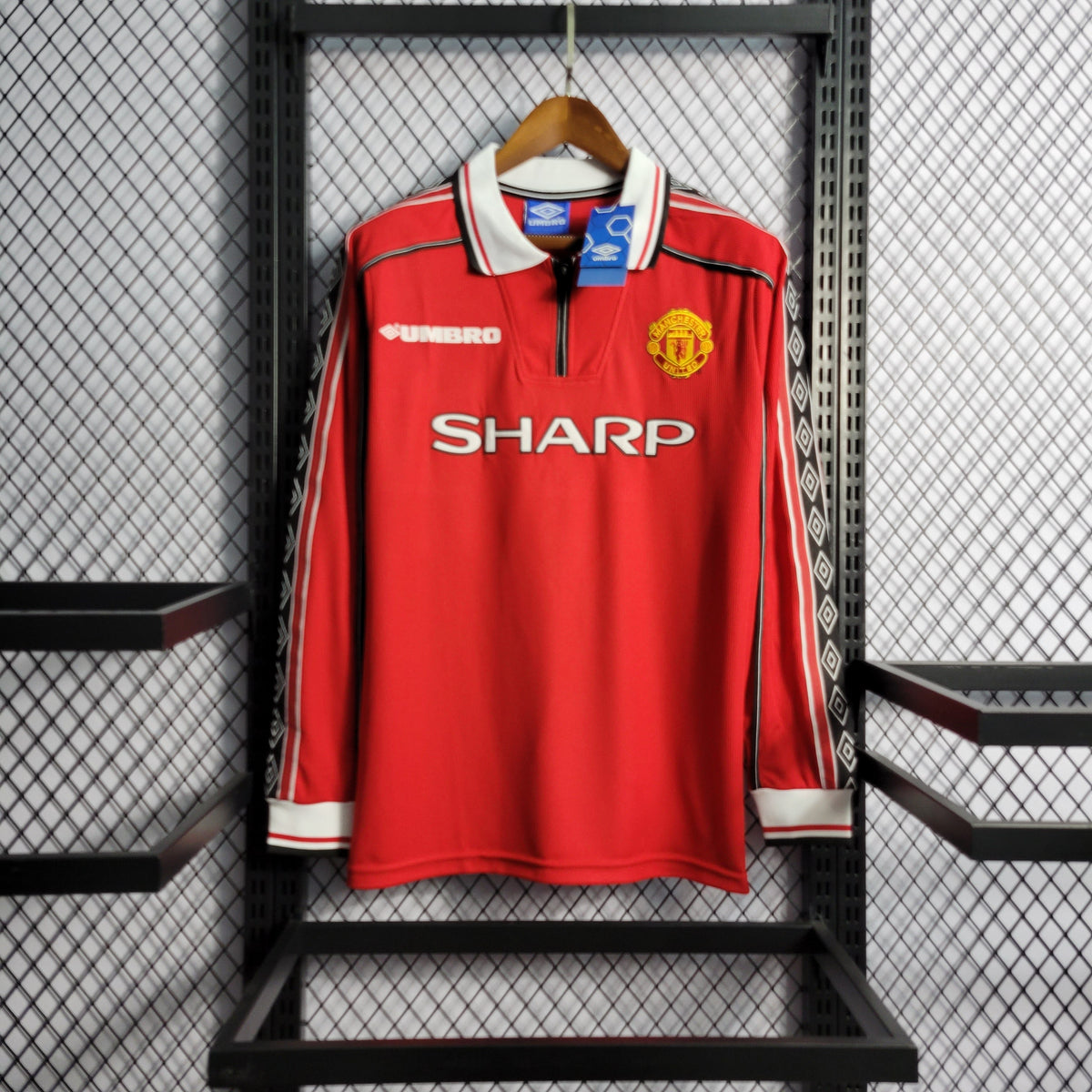 Camisola Manchester United Titular 98/99 - Versão Retro