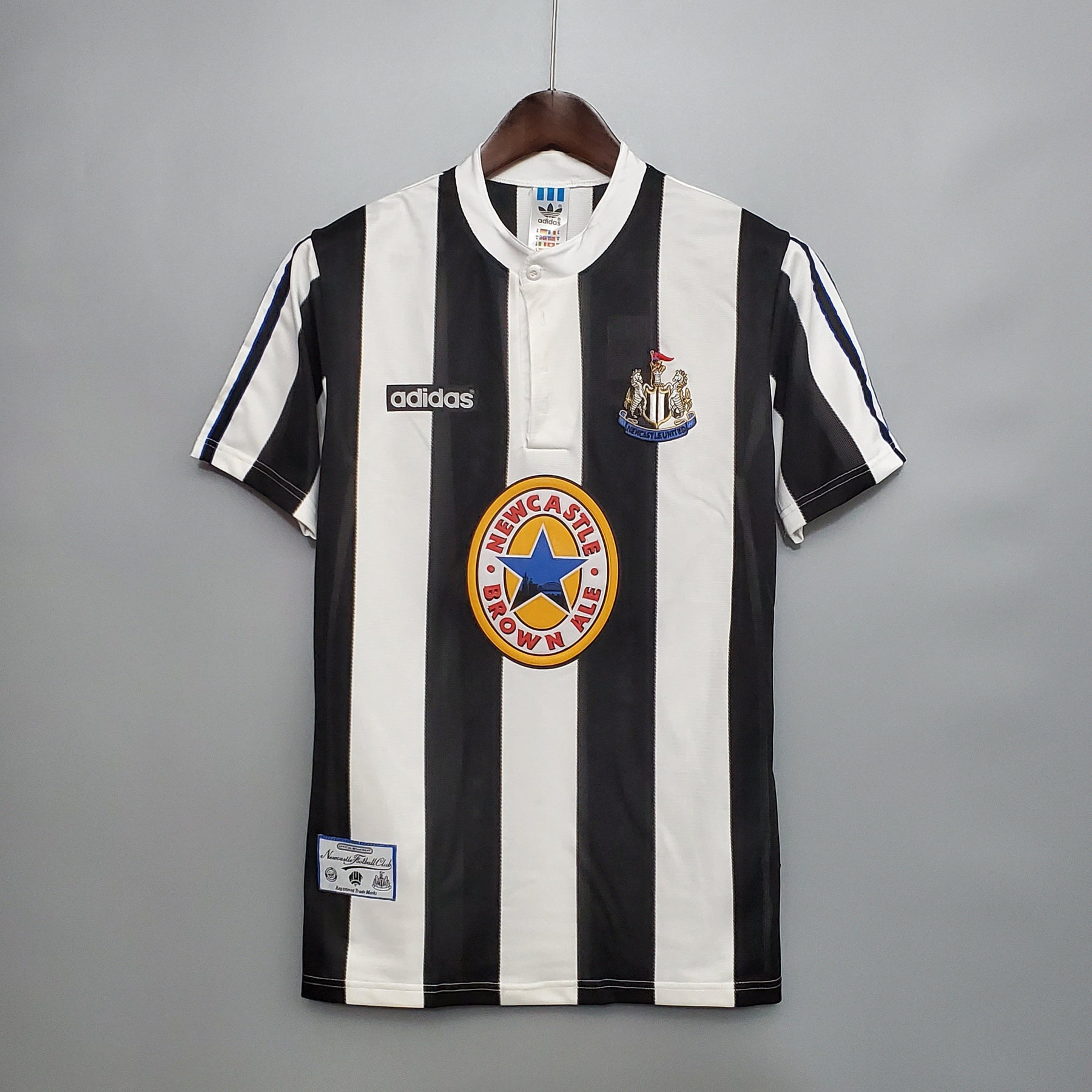 Camisola Newcastle Titular 95/97 - Versão Retro