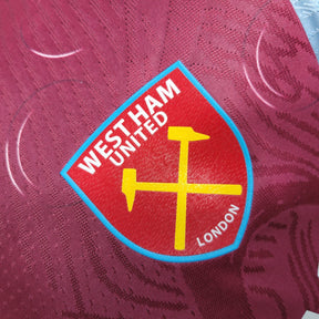 Camisola West Ham Home 23/24 - Umbro Jogador Masculino