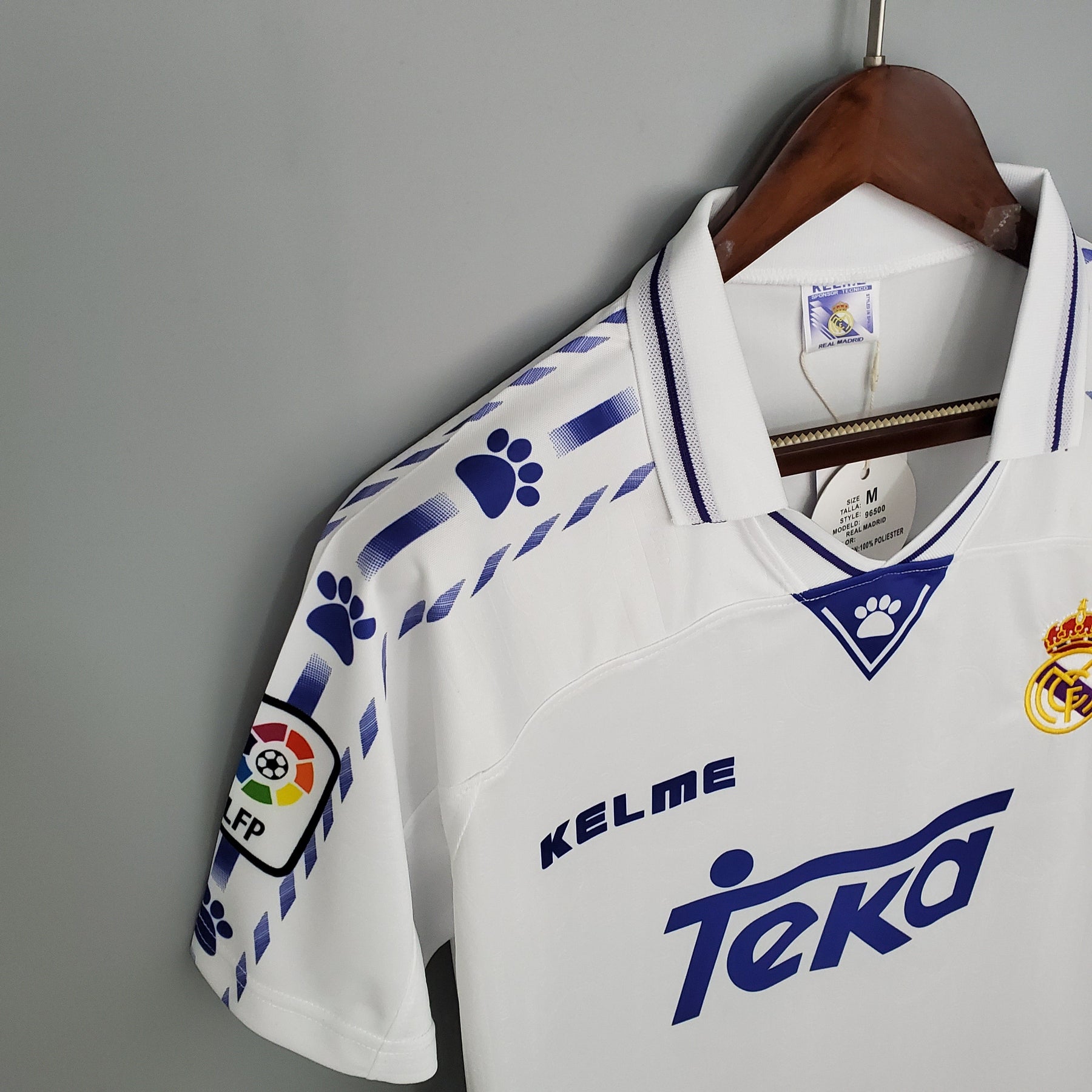 Camisola Real Madrid Titular 96/97 - Versão Retro