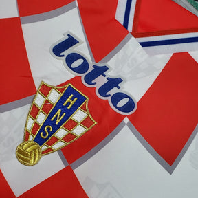 Camisola Croácia 1998 Titular - Versão Retro