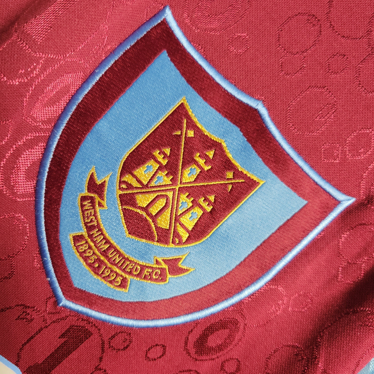 Camisola West Ham Titular 95/97 - Versão Retro