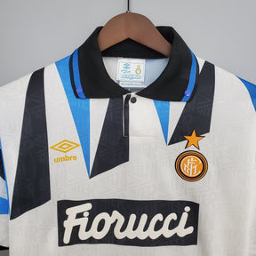 Camisola Inter de Milão Reserva 92/93 - Versão Retro
