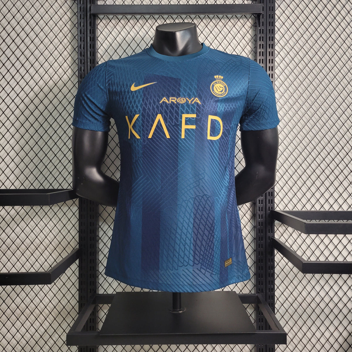 Camisola Al Nassr Away 23/24 - Nike Jogador Masculina - Lançamento