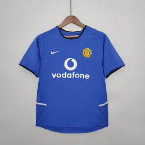 Camisola Manchester United Reserva 02/04 - Versão Retro