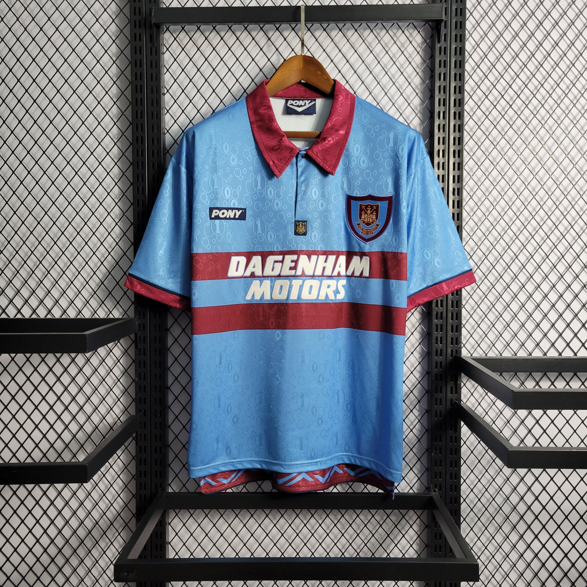 Camisola West Ham Reserva 95/97 - Versão Retro