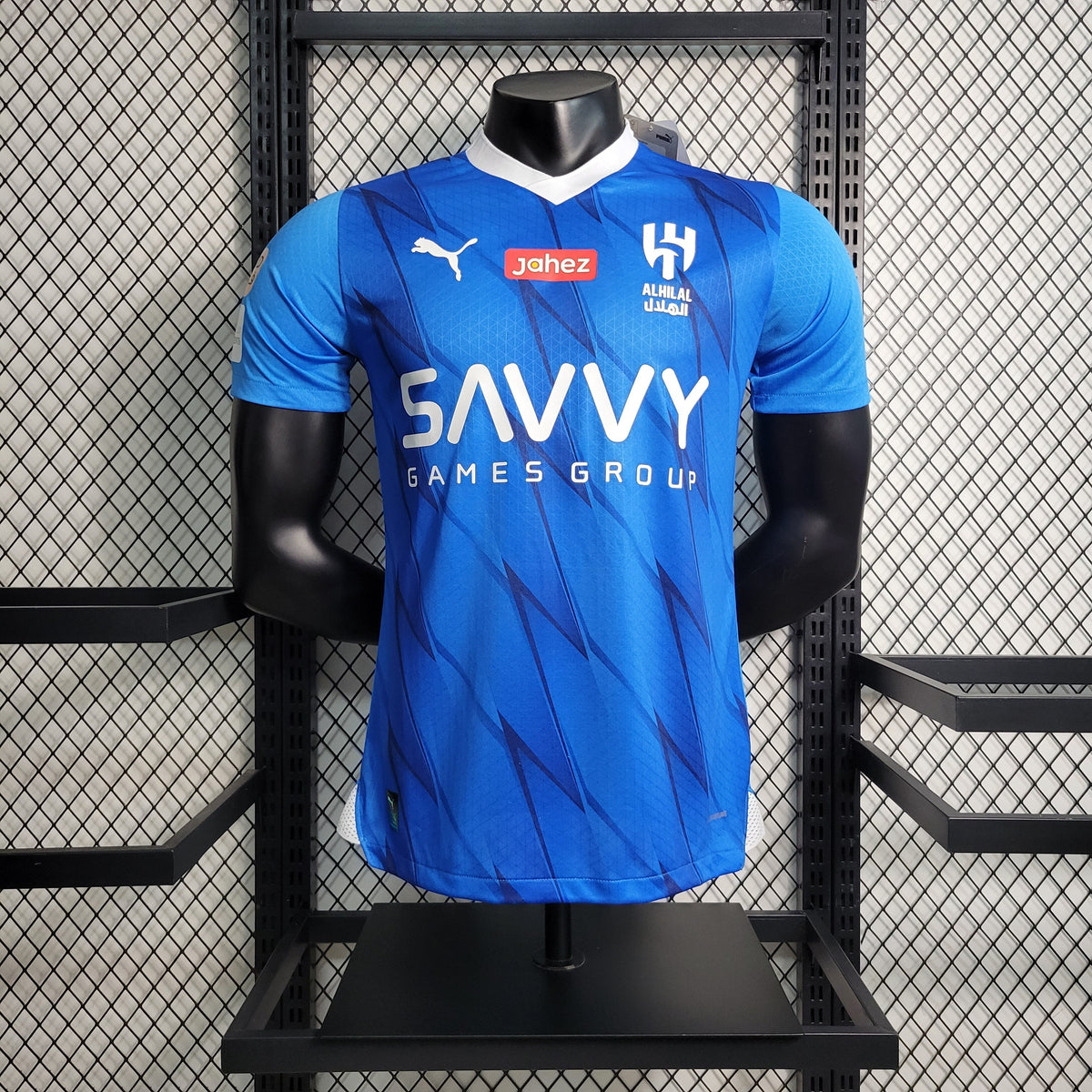 Camisola Al Hilal Home 23/24 - Puma Jogador Masculina - Lançamento