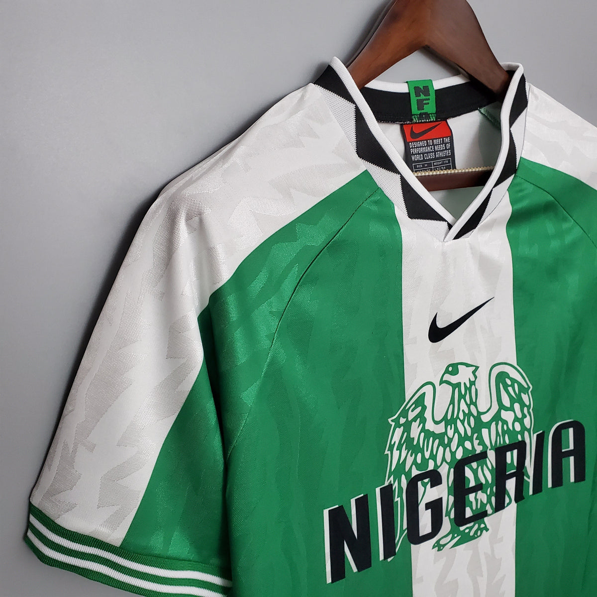 Camisola Nigéria Titular 1996 - Versão Retro