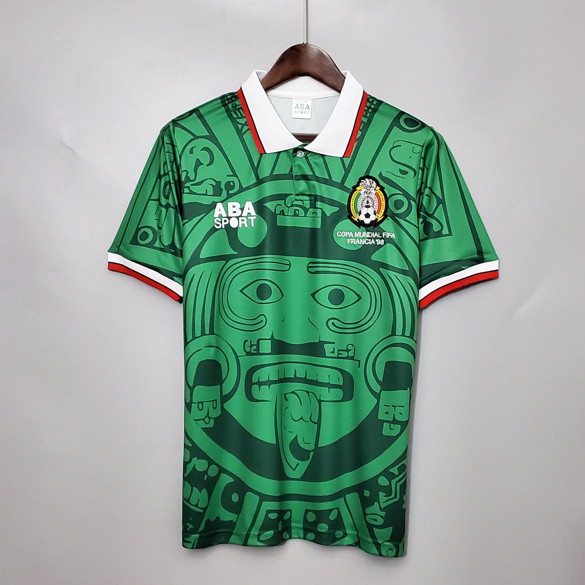 Camisola México Titular 1998 - Versão Retro