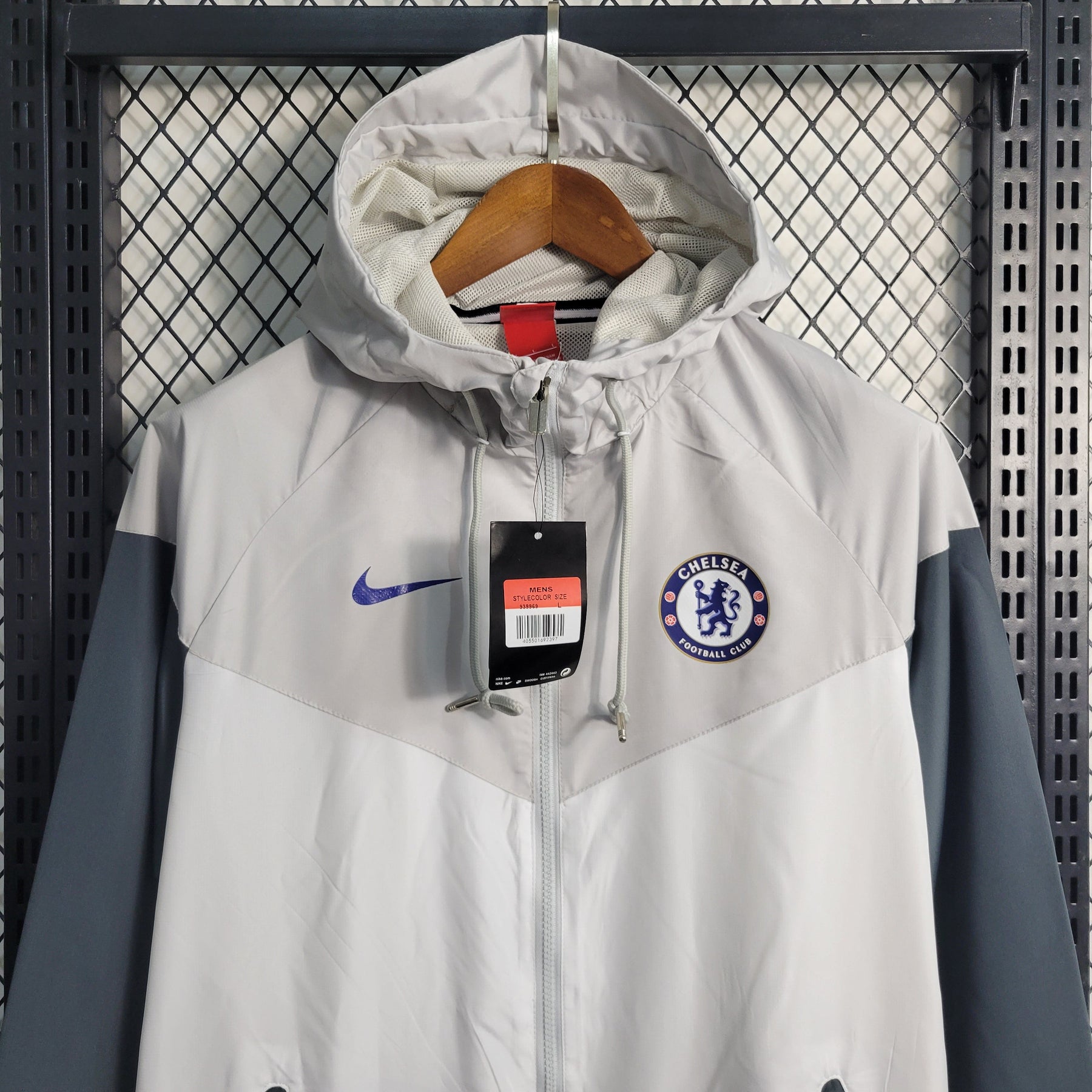 Casaco Corta Vento Chelsea 23/24 - Branco
