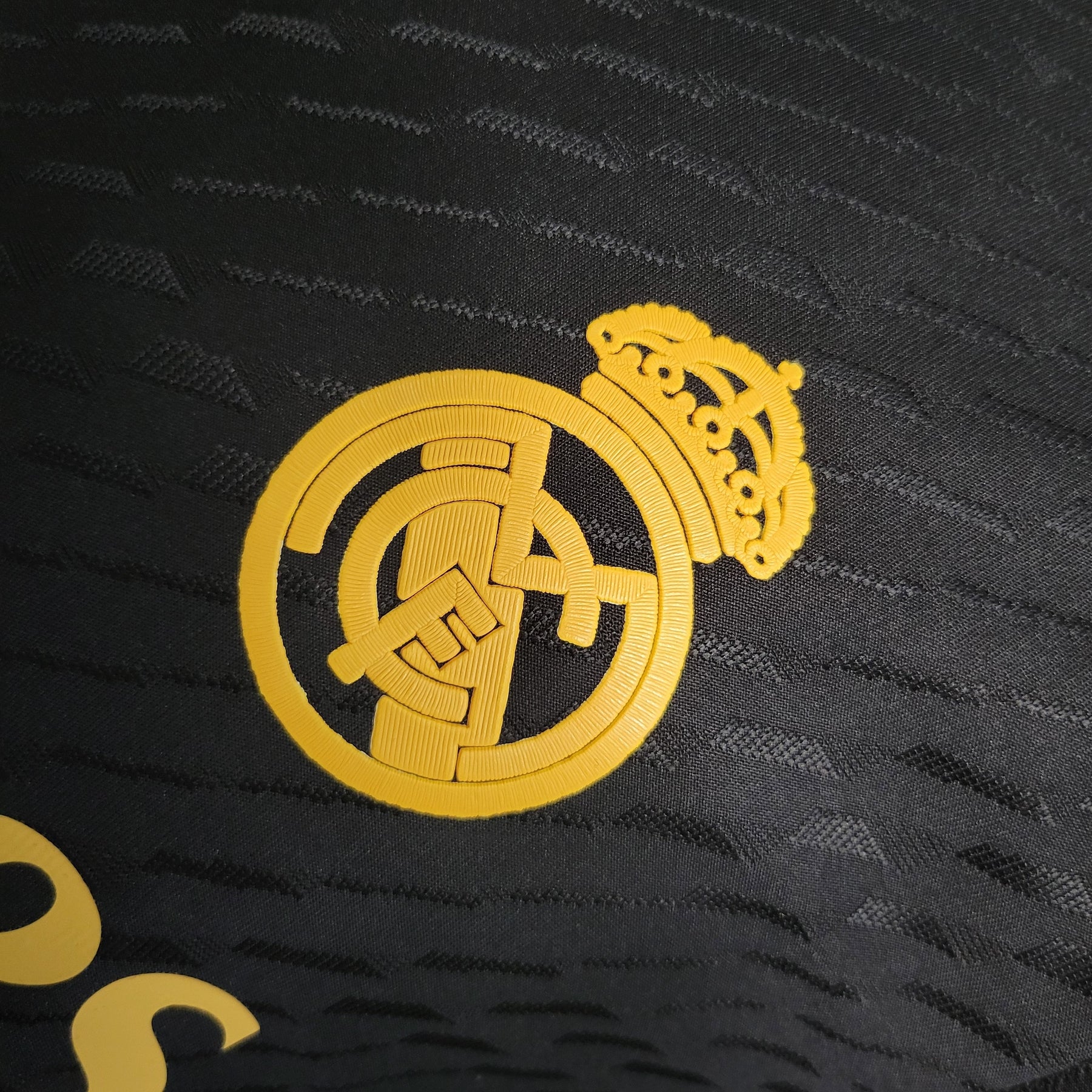 Camisola Real Madrid Away Preta III 23/24 - Versão Jogador Masculina