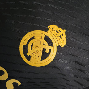 Camisola Real Madrid Away Preta III 23/24 - Versão Jogador Masculina