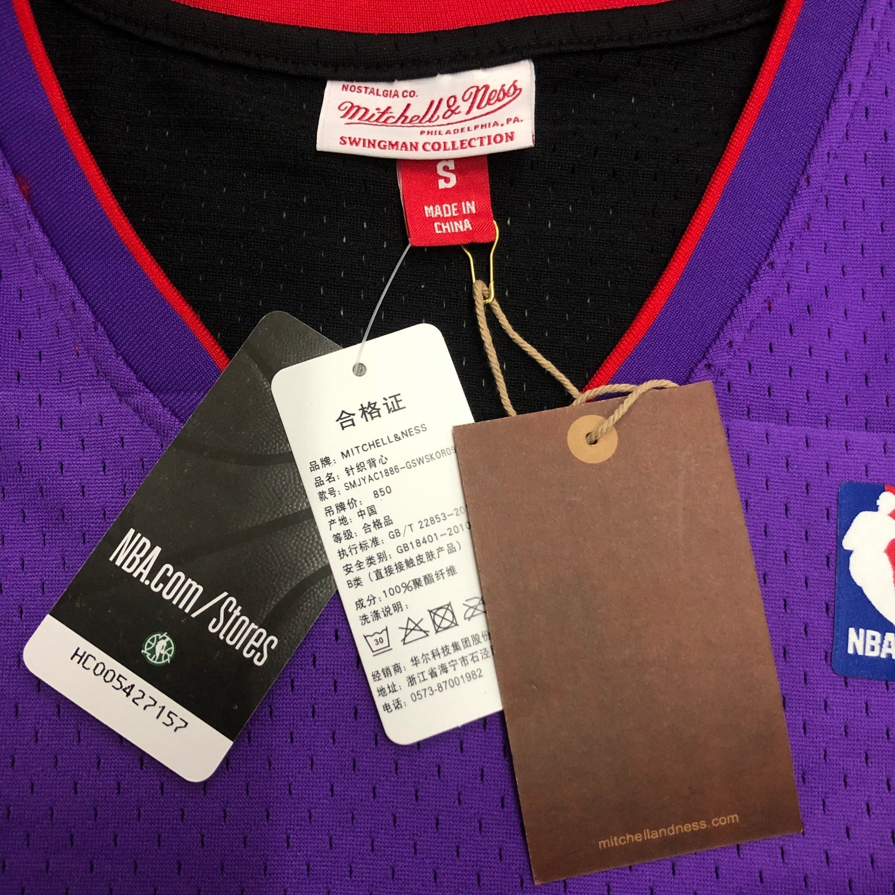 Regata Toronto Raptors Mitchell & Ness 99/00 - Rei da Pelada