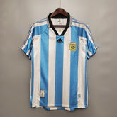Camisola Argentina Titular 1998 - Versão Retro