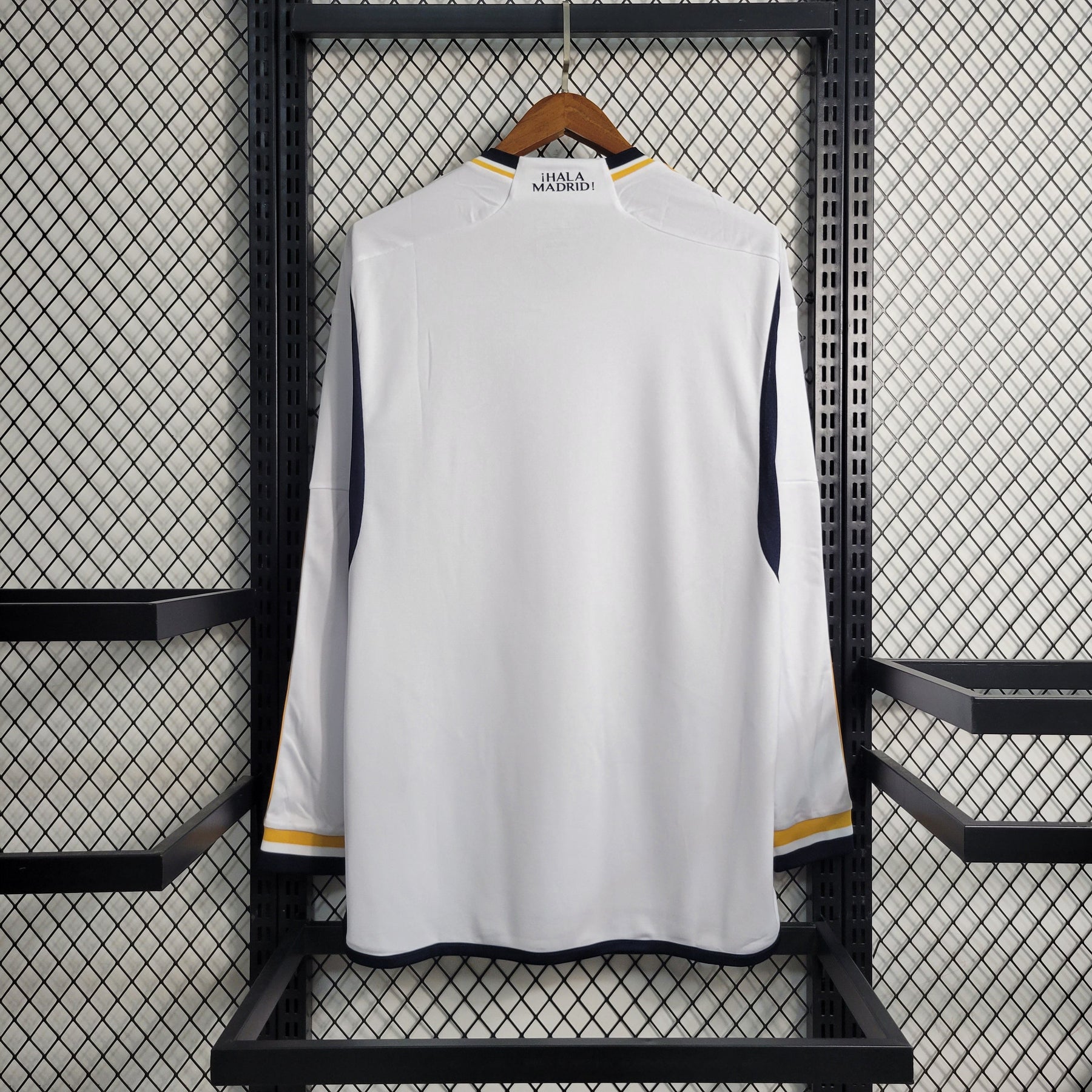 Camisola Real Madrid Home Manga comprida 23/24 - Adidas Adepto Masculina - Adepto