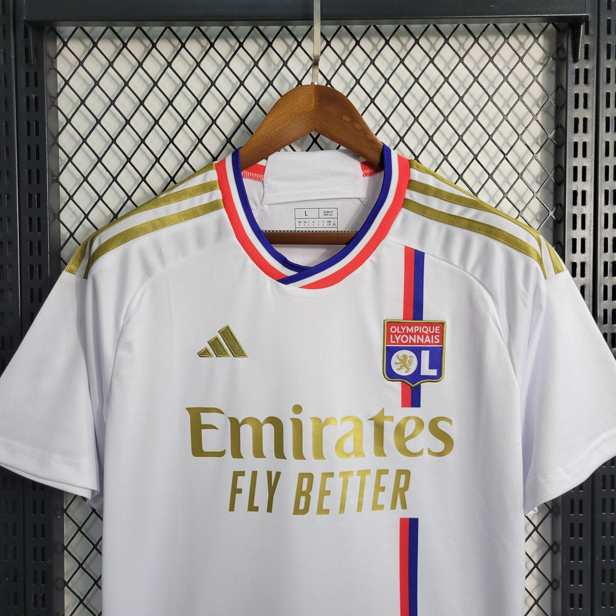 Camisola Lyon Home 23/24 - Adidas Adepto Masculina - Lançamento