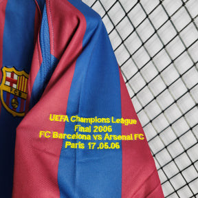 Camisola Barcelona Titular 2006 - Versão Retro