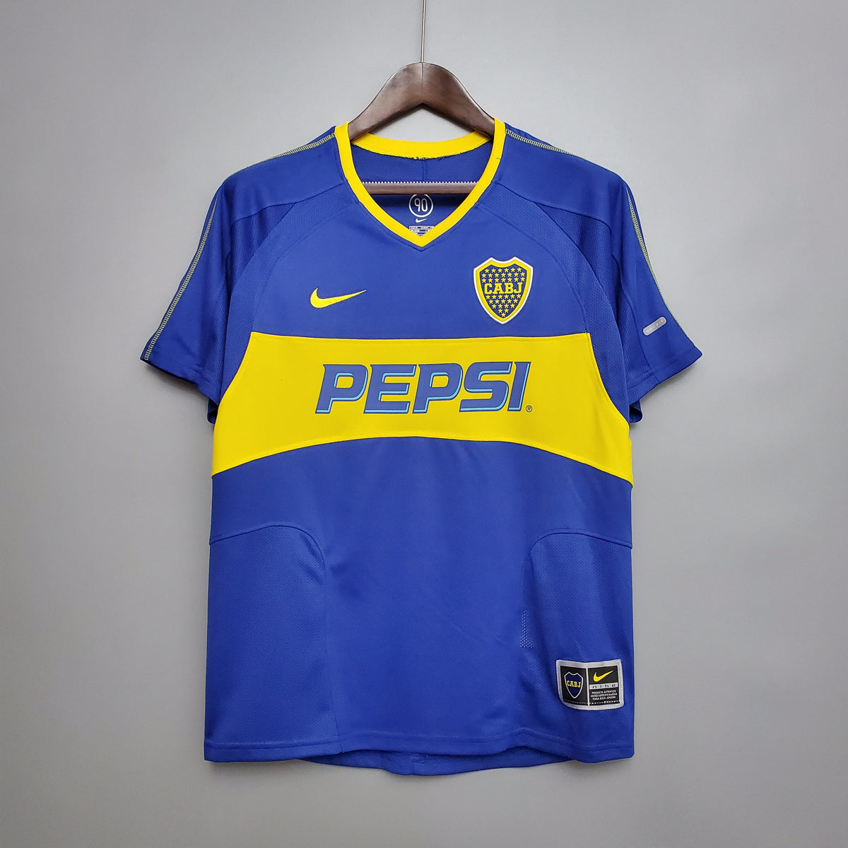 Camisola Boca Juniors Titular 03/04 - Versão Retro