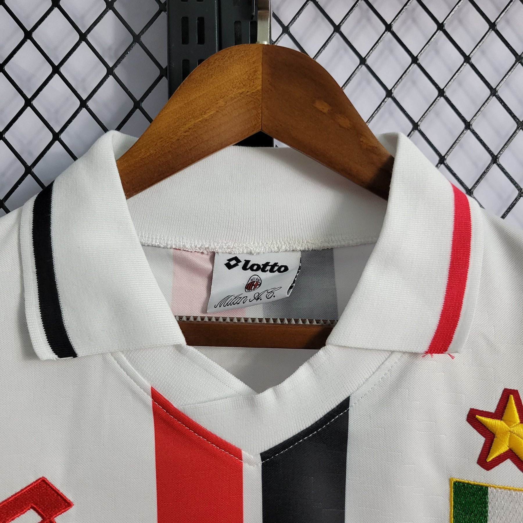 Camisola Milan Reserva 95/96 - Versão Retro