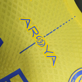 Camisola Al Nassr Home 23/24 - Nike Jogador Masculina - Lançamento