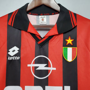 Camisola Milan Titular 96/97 - Versão Retro