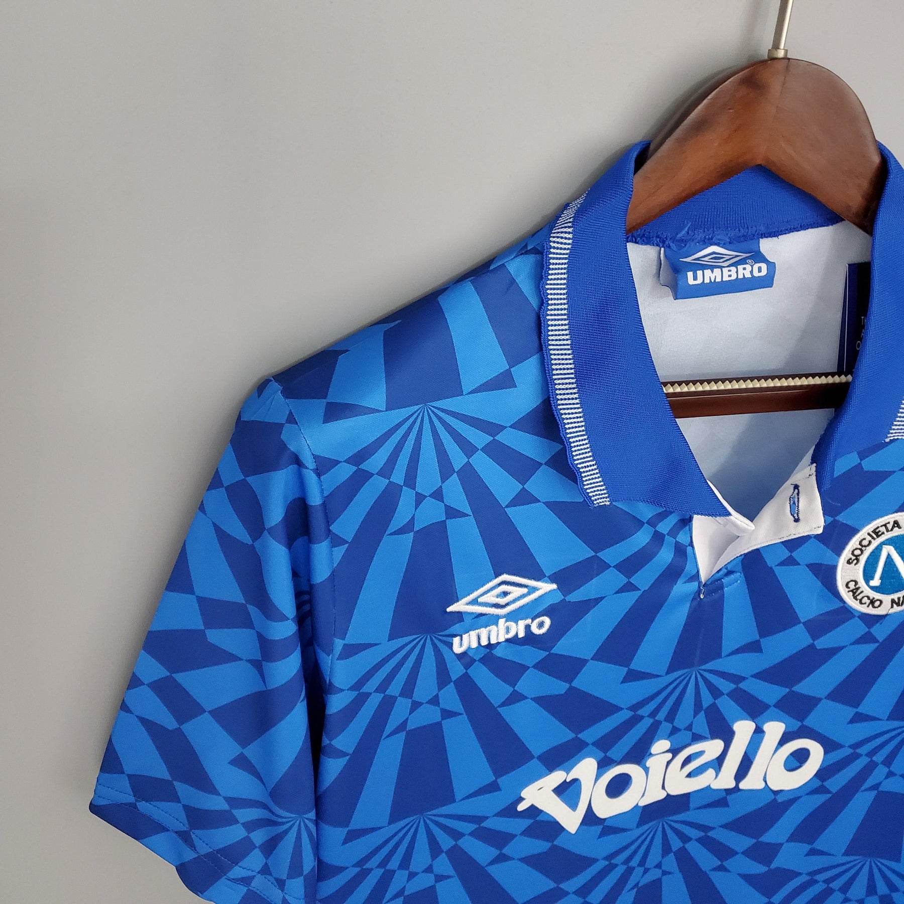 Camisola Napoli Titular 91/93 - Versão Retro