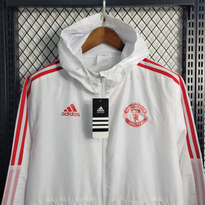Casaco Corta Vento Manchester United 23/24 - Branca