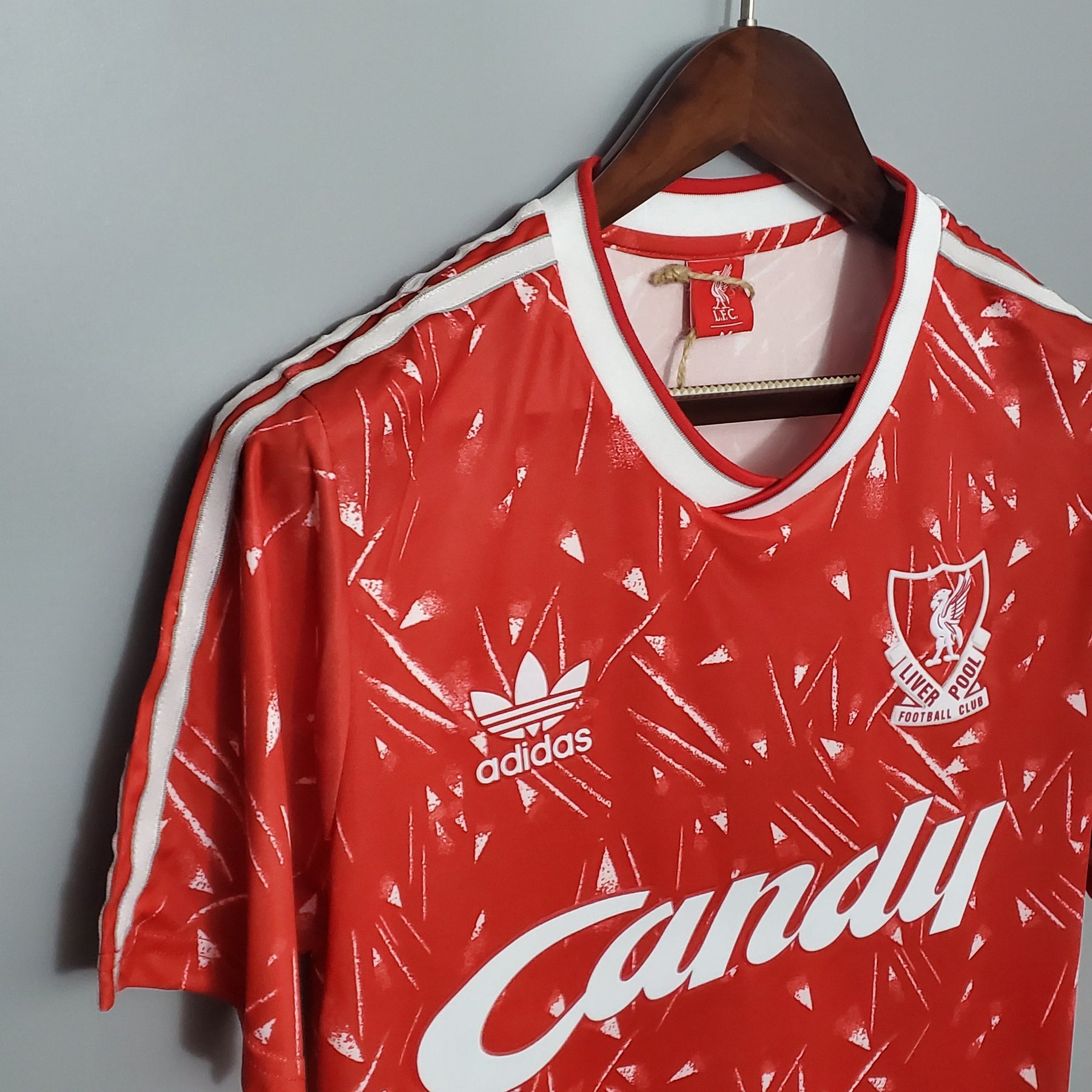 Camisola Liverpool Titular 89/91 - Versão Retro