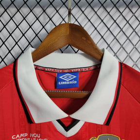 Camisola Manchester United Titular 1999 - Versão Retro