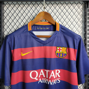 Camisola Barcelona Titular 15/16 - Versão Retro